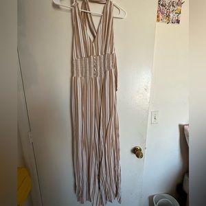 WOMENS M backless jumpsuit